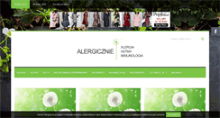 Desktop Screenshot of alergicznie.pl